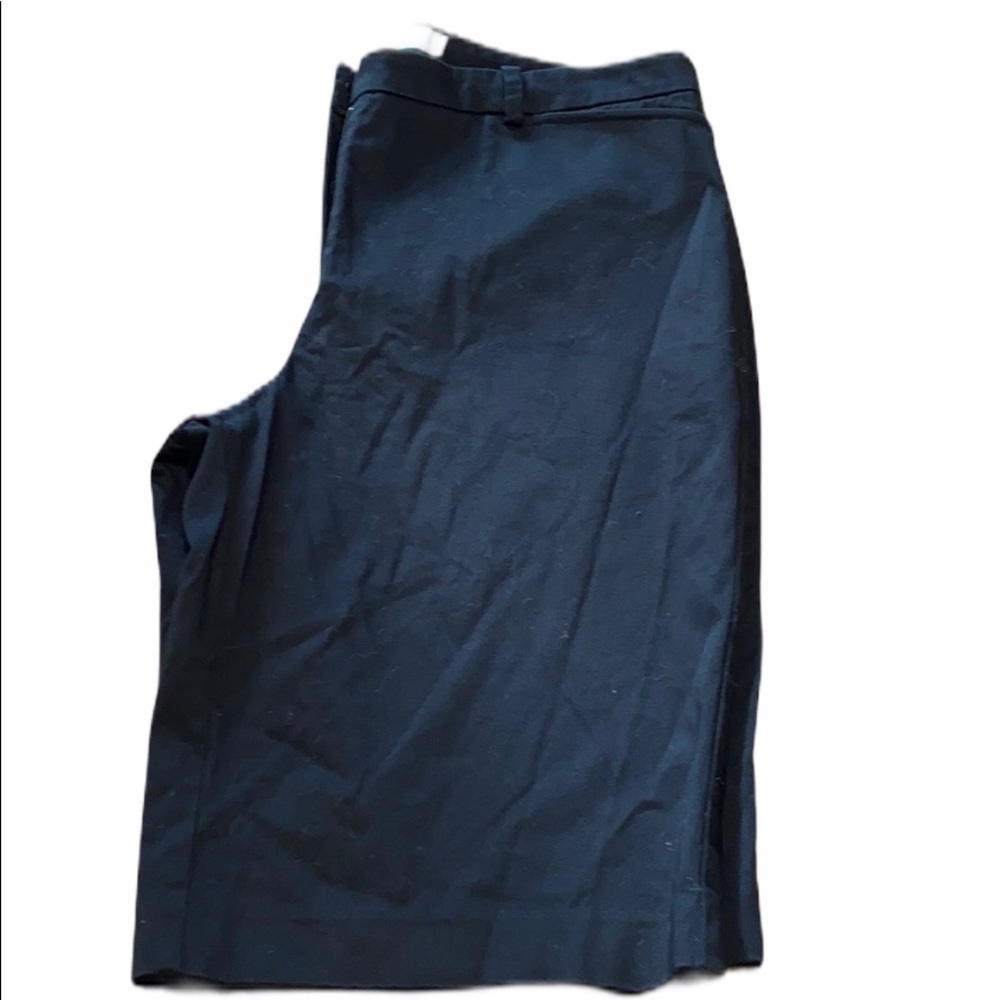 Liz Claiborne Jackie Bermuda Black Shorts